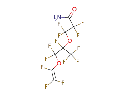 2,2,3,3-Tetrafluoro-3-(1,2,2-trifluoro-1-trifluoromethyl-2-trifluorovinyloxy-ethoxy)-propionamide