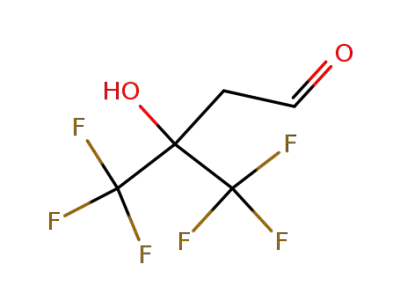 4,4,4-Trifluor-3-hydroxy-3-(trifluormethyl)butanal