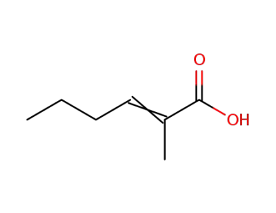 2-methyl-2-hexenoic acid
