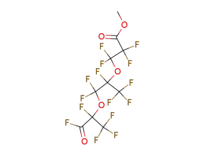 2,2,3,3-Tetrafluoro-3-[1,2,2-trifluoro-2-(1,2,2,2-tetrafluoro-1-fluorocarbonyl-ethoxy)-1-trifluoromethyl-ethoxy]-propionic acid methyl ester