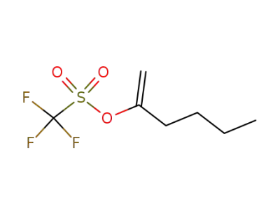 2-trifluoromethylsulfonyloxy-1-hexene