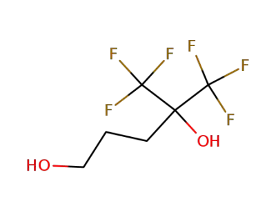 1,1,1-trifluoro-2,5-dihydroxy-2-(trifluoromethyl)pentane